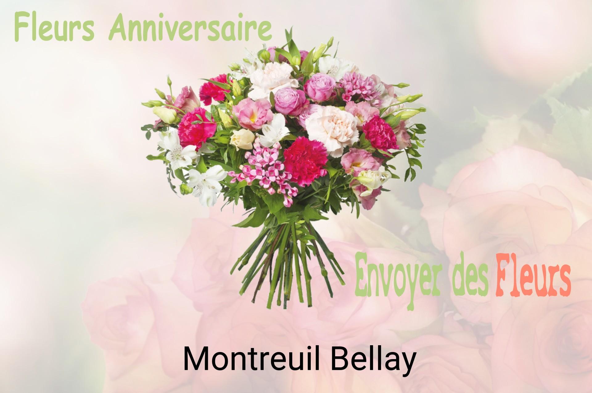 Bouquet de fleurs d’anniversaire livré à Montreuil-Bellay